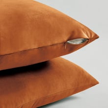 Adeline Velvet European Pillowcases (Set of 2)
